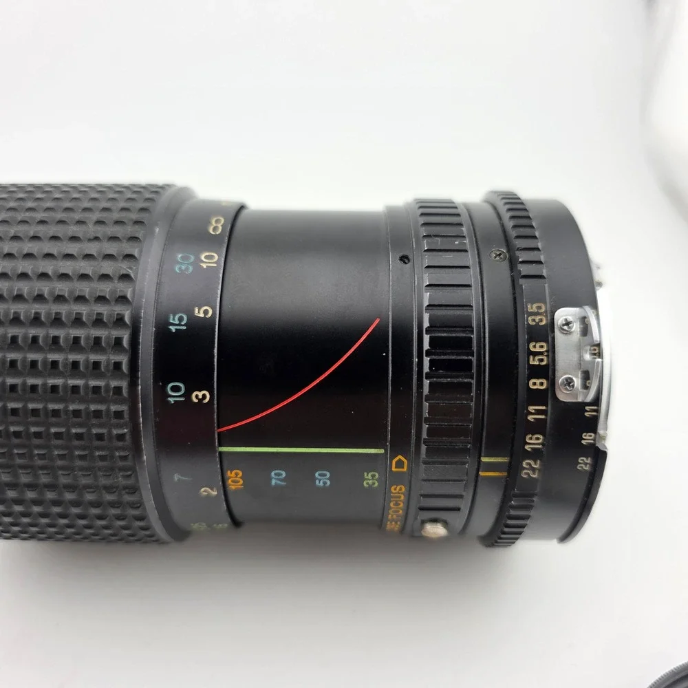 RMC Tokina 35-105mm f/3.5-4.3 Nikon AI Zoom Lens Hoya 55mm HMC Filter As Is READ